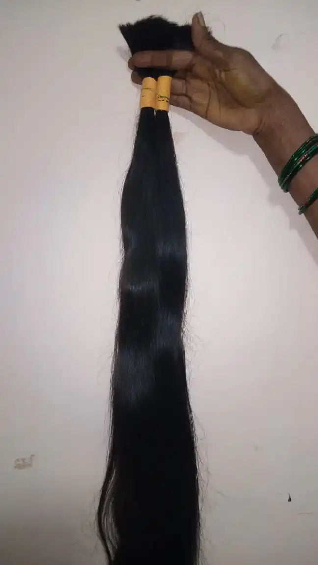 Virgin Human Hair Weft Extensions – Peruvian & Indian Remy Hair