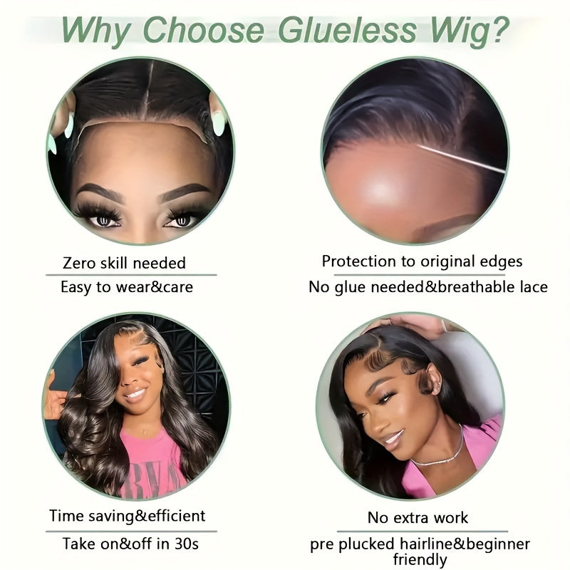 250% Density Body Wave Glueless 13x4 HD Lace Wig