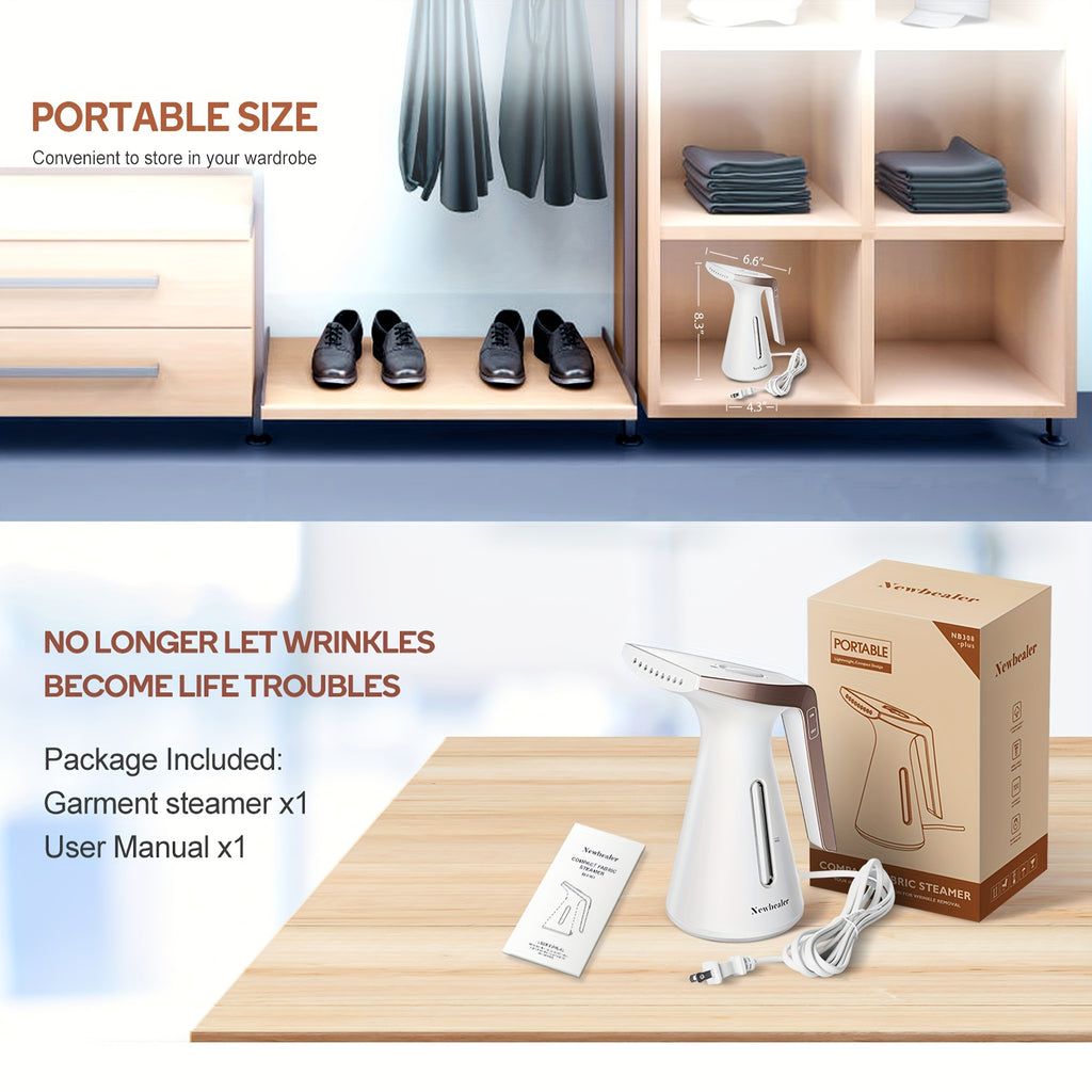 Portable Mini Steam Iron for Trave and Quick Wrinkle Removal