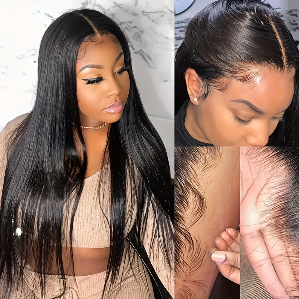6x4.5 HD Lace Glueless Closure Wig – 250% Density, Pre-Plucked