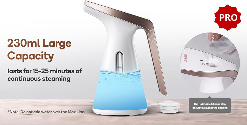 Portable Mini Steam Iron for Trave and Quick Wrinkle Removal