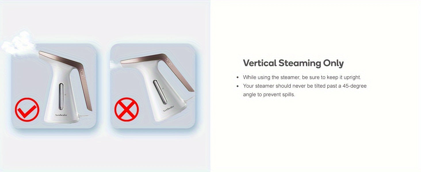 Portable Mini Steam Iron for Trave and Quick Wrinkle Removal