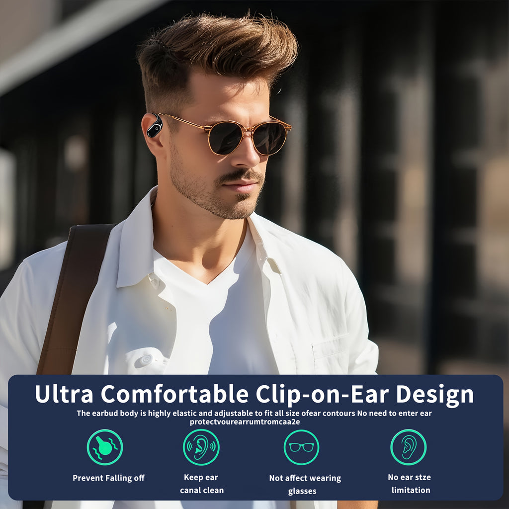 AI Translation Earbuds with Charging Case