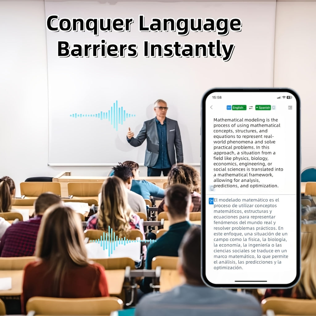 OURLIFE AI Translation Earbuds – Wireless
