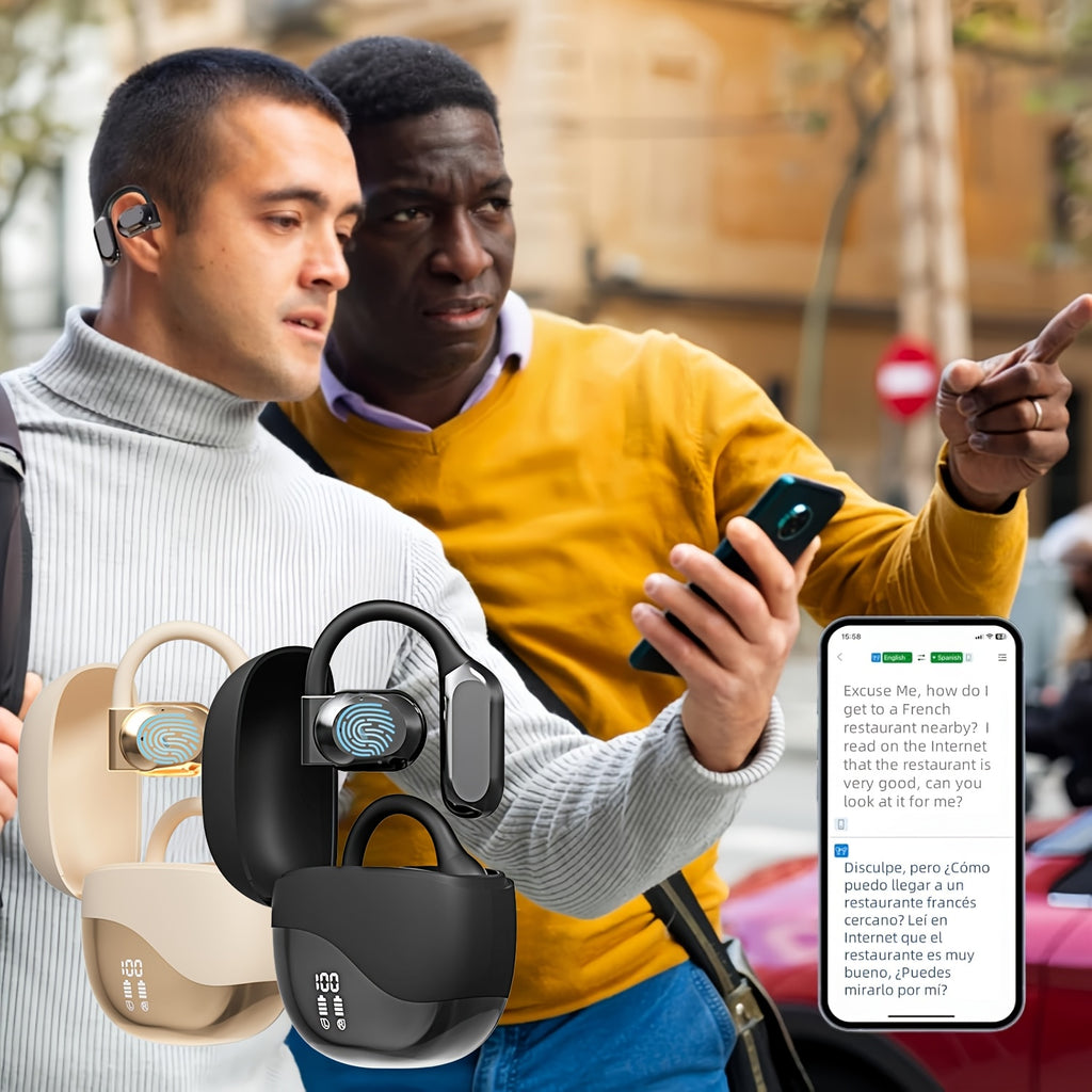 OURLIFE AI Translation Earbuds – Wireless