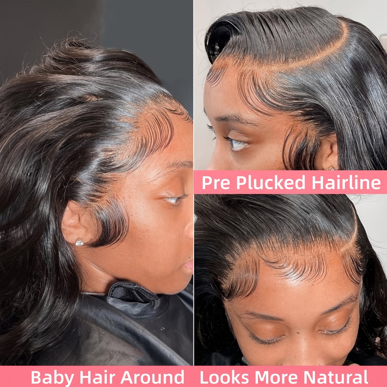 TIMOPOL 13x4 HD Lace Front Human Hair Wig – 200% Density, Glueless