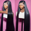 13x6 Straight HD Lace Frontal Human Hair Wig – Glueless