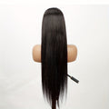 Glueless HD Lace Front Wig – Brazilian Straight Human Hair, 4x4 Closure, 150% Density