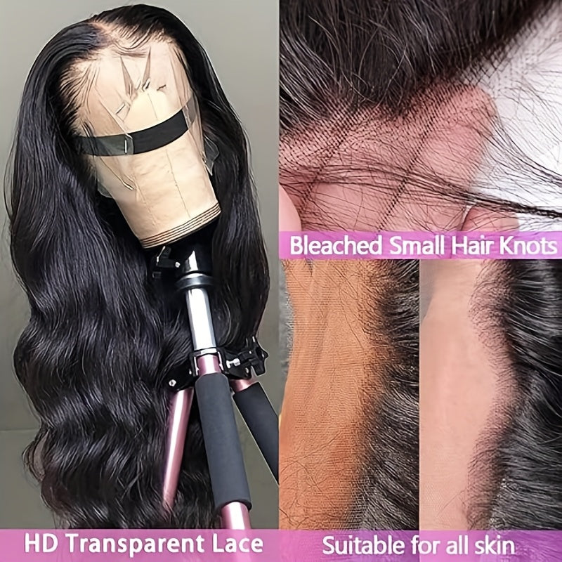 TIMOPOL 13x4 HD Lace Front Human Hair Wig – 200% Density, Glueless